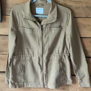 Old Navy Tan Utility Jacket Lightweight Design